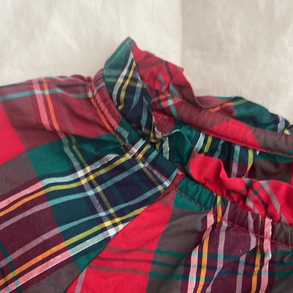 Crewcuts plaid top - Picture 3 of 4